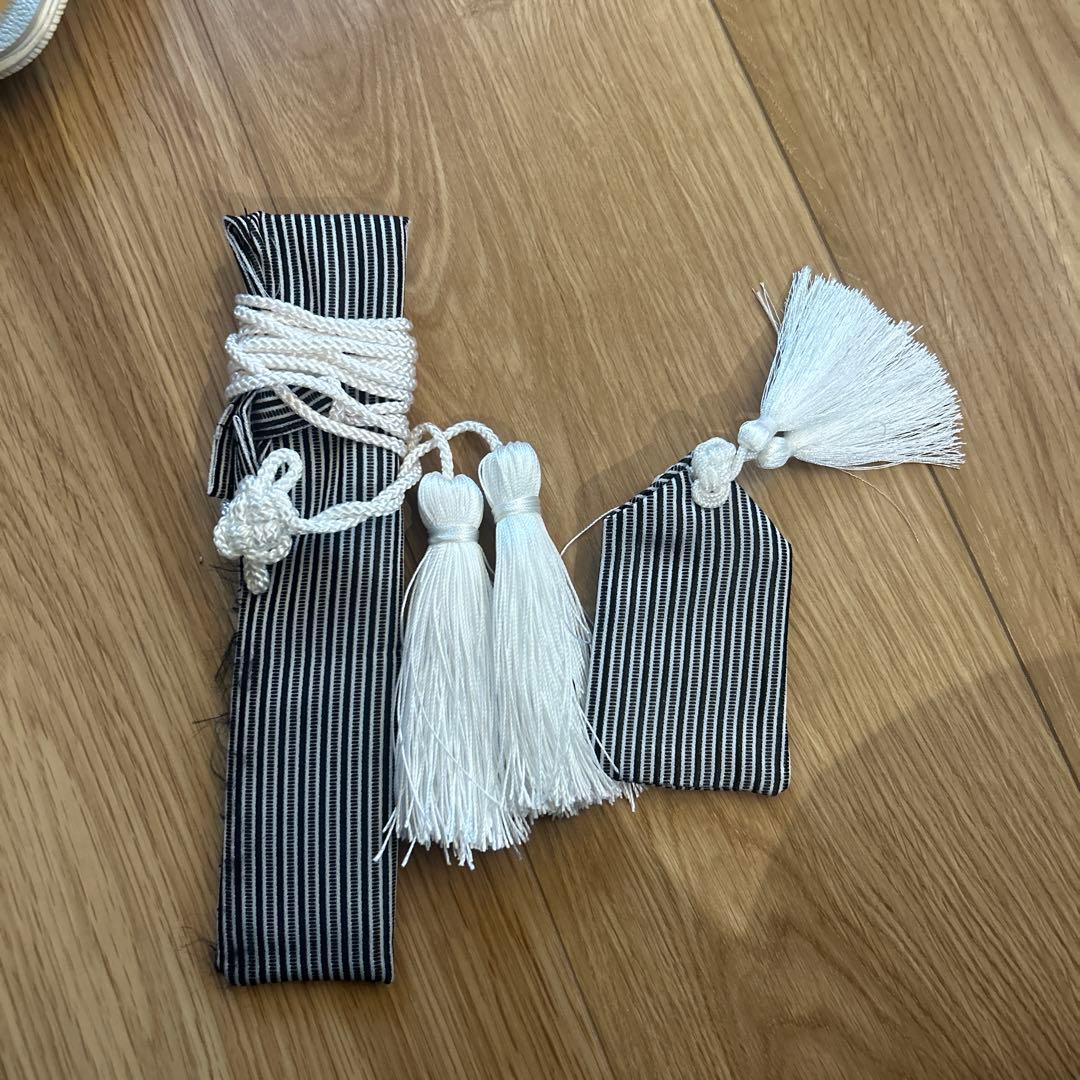 七五三　袴＆下駄セット　(袴115センチ、下駄19.5センチ)