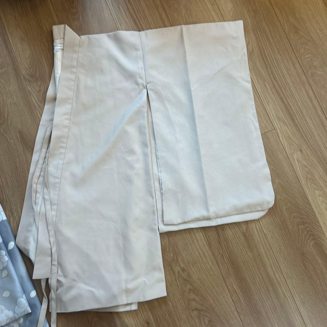 七五三　袴＆下駄セット　(袴115センチ、下駄19.5センチ)