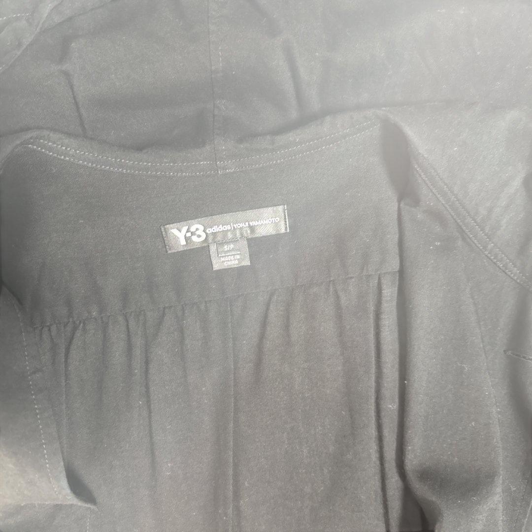 Yohji Yamamotoのadidas×Y-3のブラックロングパーカー