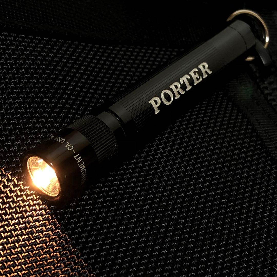 未使用級✨現行タグ ポーター ヒート トートバッグ A4可 ブラック マグライト