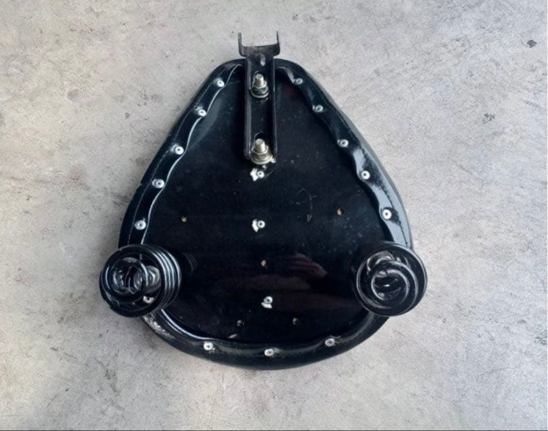 バイク　シート ブラック　エボ　ショベル 旧車