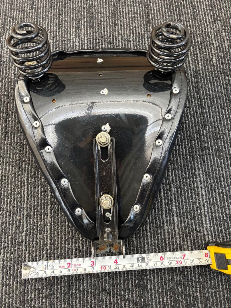 バイク　シート ブラック　エボ　ショベル 旧車