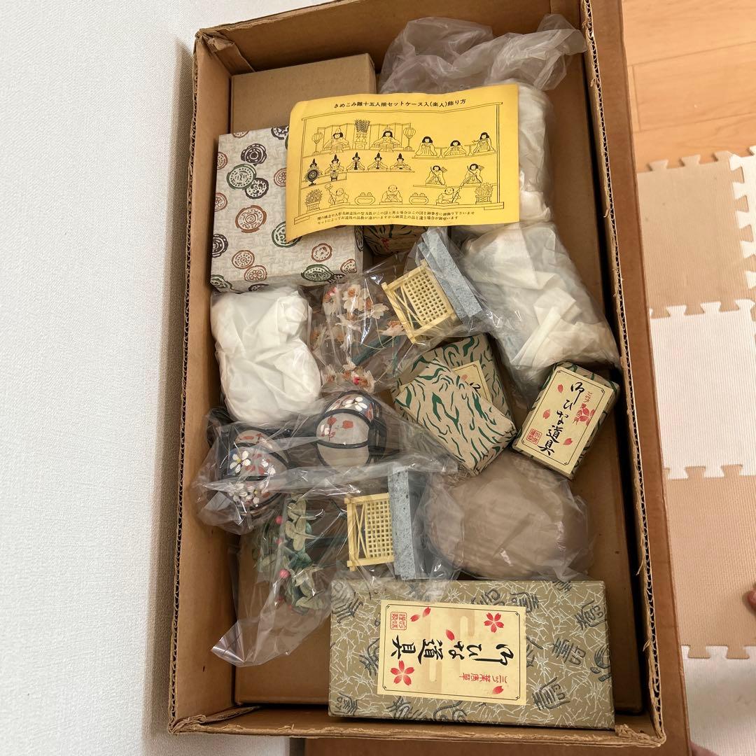 ひな祭り ガラスケース