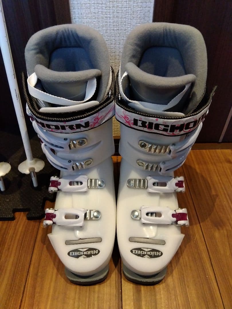 【送料無料】HART/学生・レディース用/スキーセット/メンテ・WAX済✔