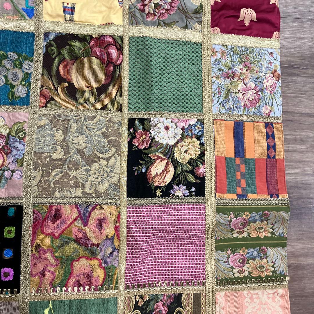 A-1 Think Bee! シンクビー マルチカバー パッチワーク ラグ