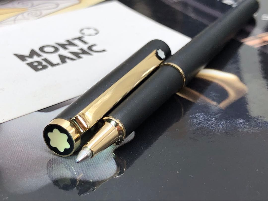 稀少軸！モンブラン★Sライン★生産数の少ないキャップ式ローラーボールNo2318