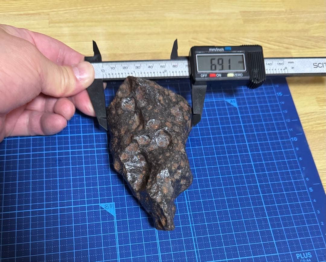 希少 特大サイズ1.2kg【隕石・メテオライト】カンポデルシエロ