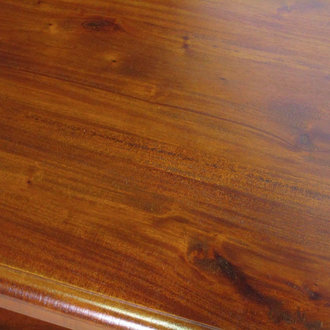 L 新品 アジアン 伸長式 テーブル ローテーブル アンティーク 座卓 木製