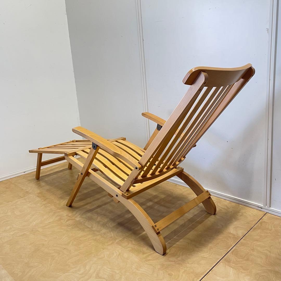 木製デッキチェア フォールディングチェア 折りたたみ椅子 イス 北欧スタイル