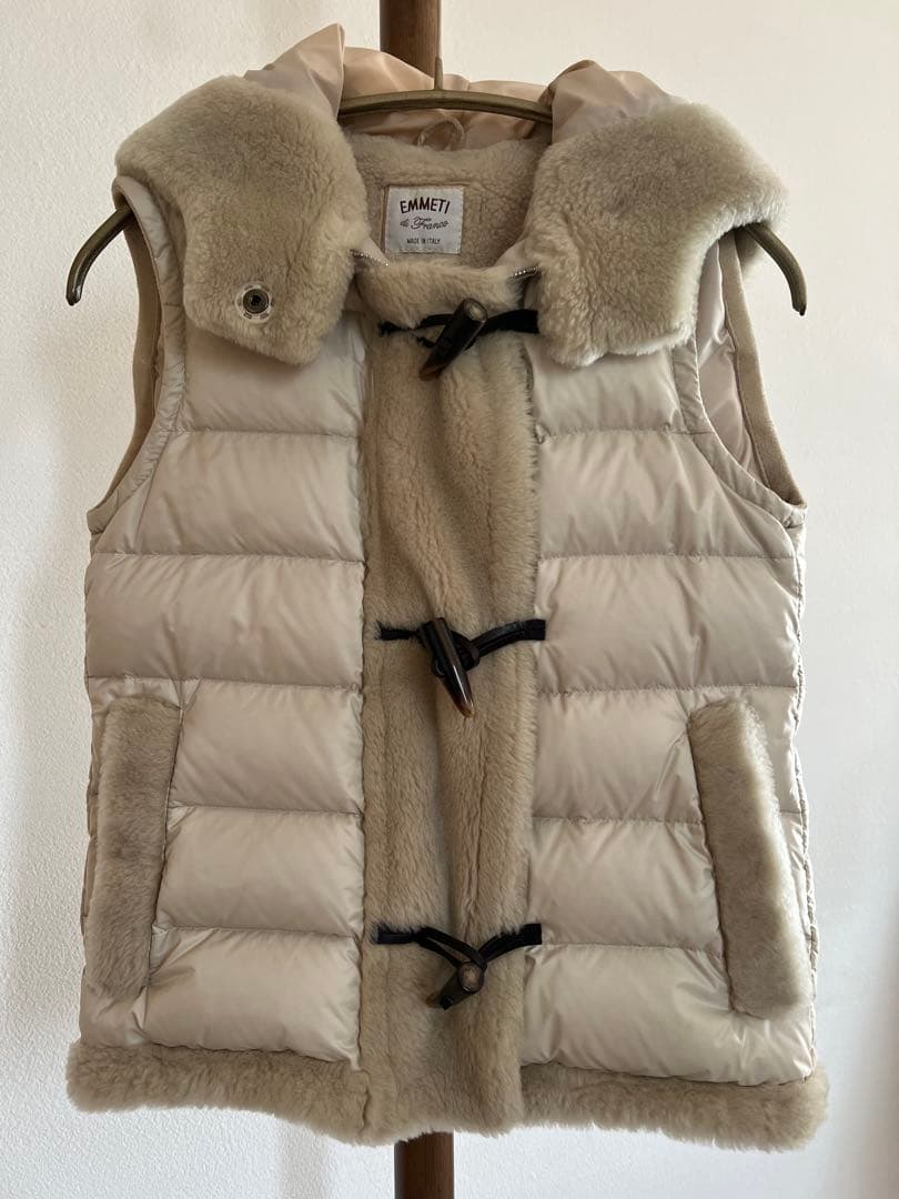 エンメティ　EMMETI ダウンベスト　38