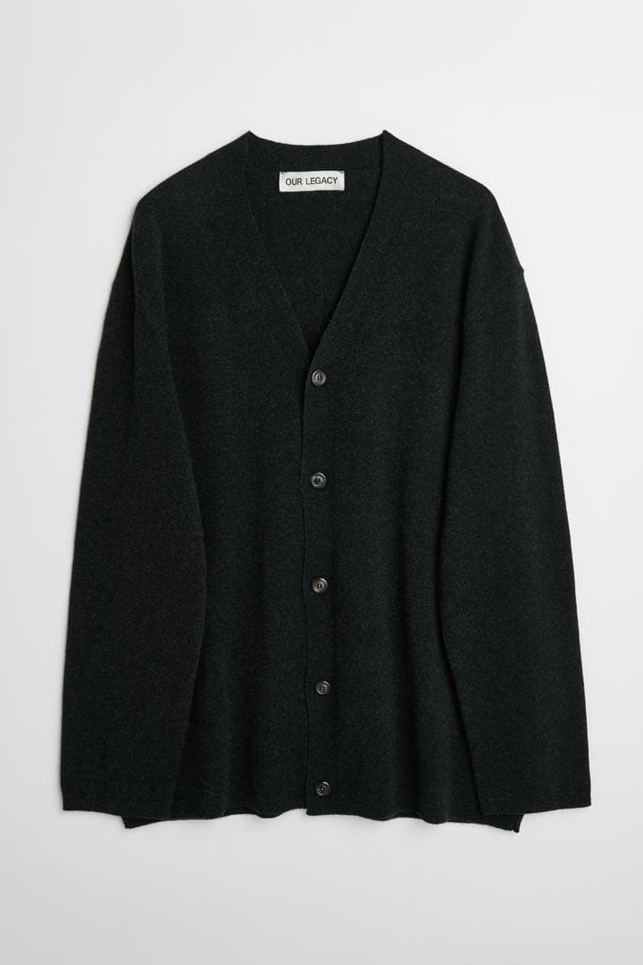 our legacy anthracite ニットカーディガン46