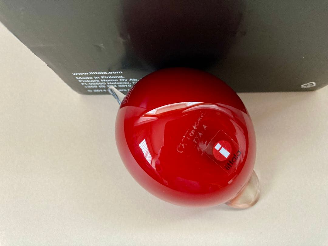 イッタラ　バード　パフボール　クランベリー