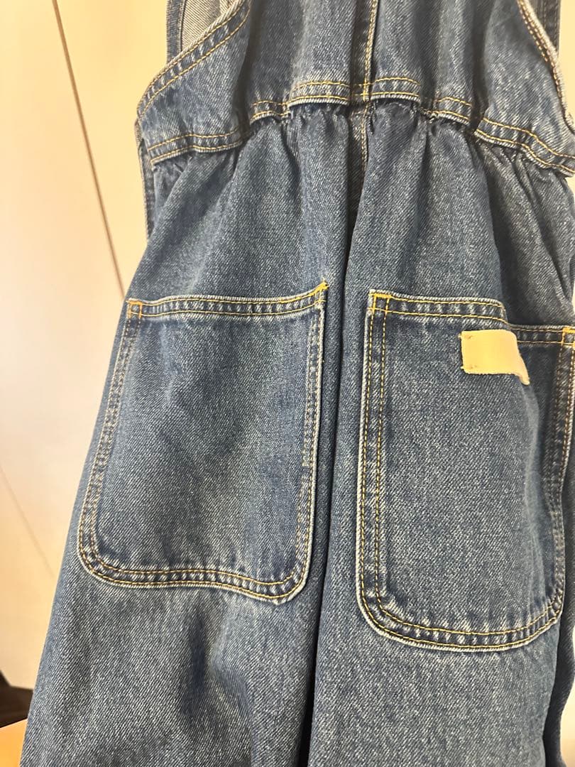 THE SHISHIKUI デニムジャンプスーツ インディゴ