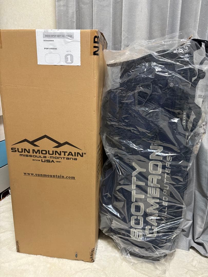 SCOTTY CAMERON ゴルフバッグ ネイビー