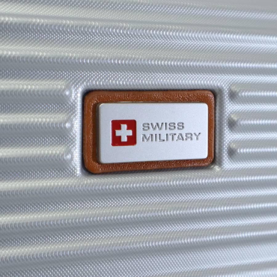 値下展示品 スイスミリタリー スーツケース 64L TSAロック付き シルバー系