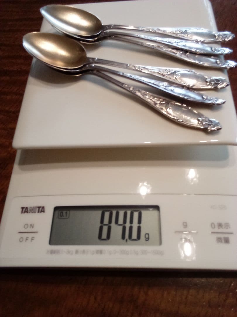 フランス シルバースプーン ６本組 アンティーク