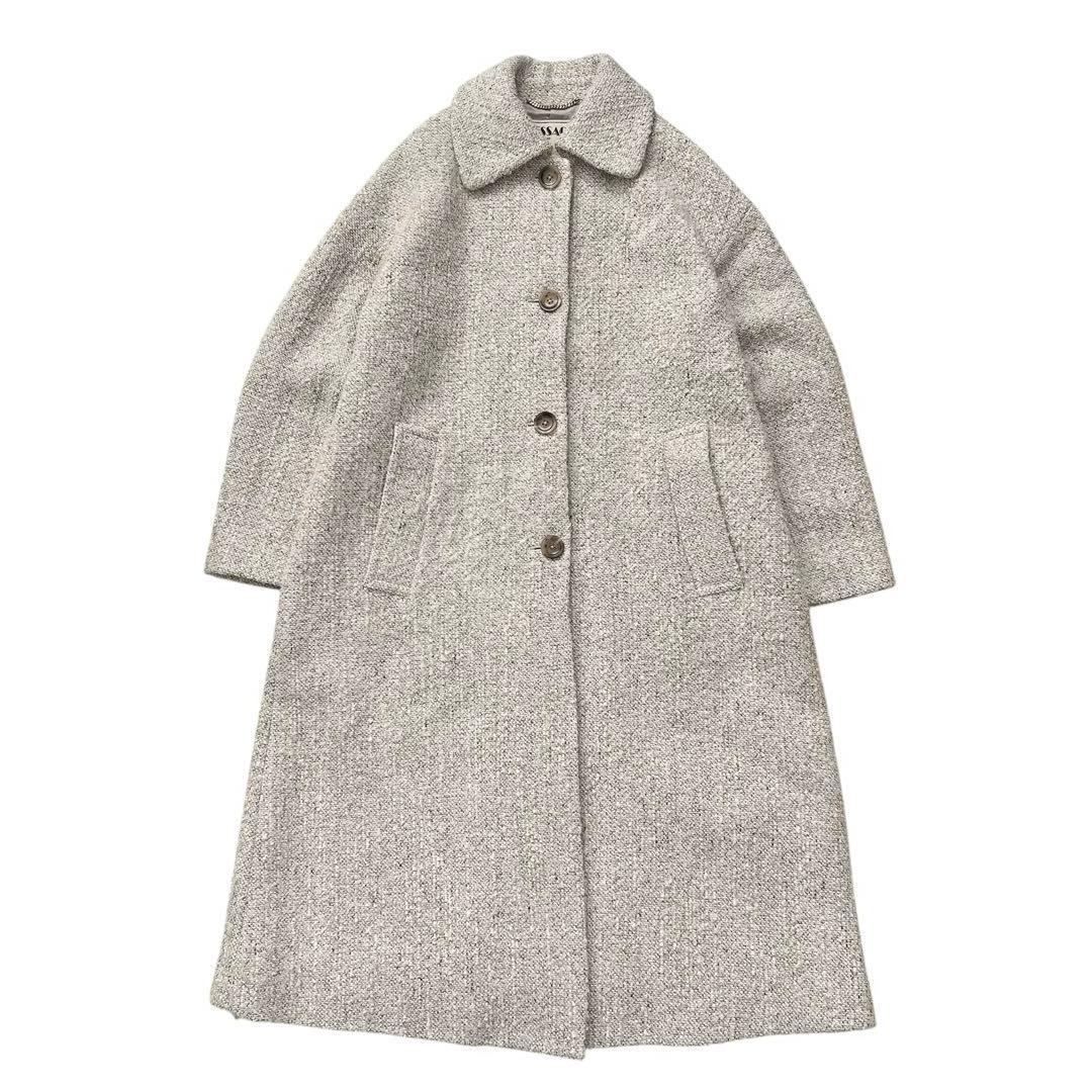 ジャーナルスタンダードレサージュ　ピュアウールブークレコート　ベージュグレー