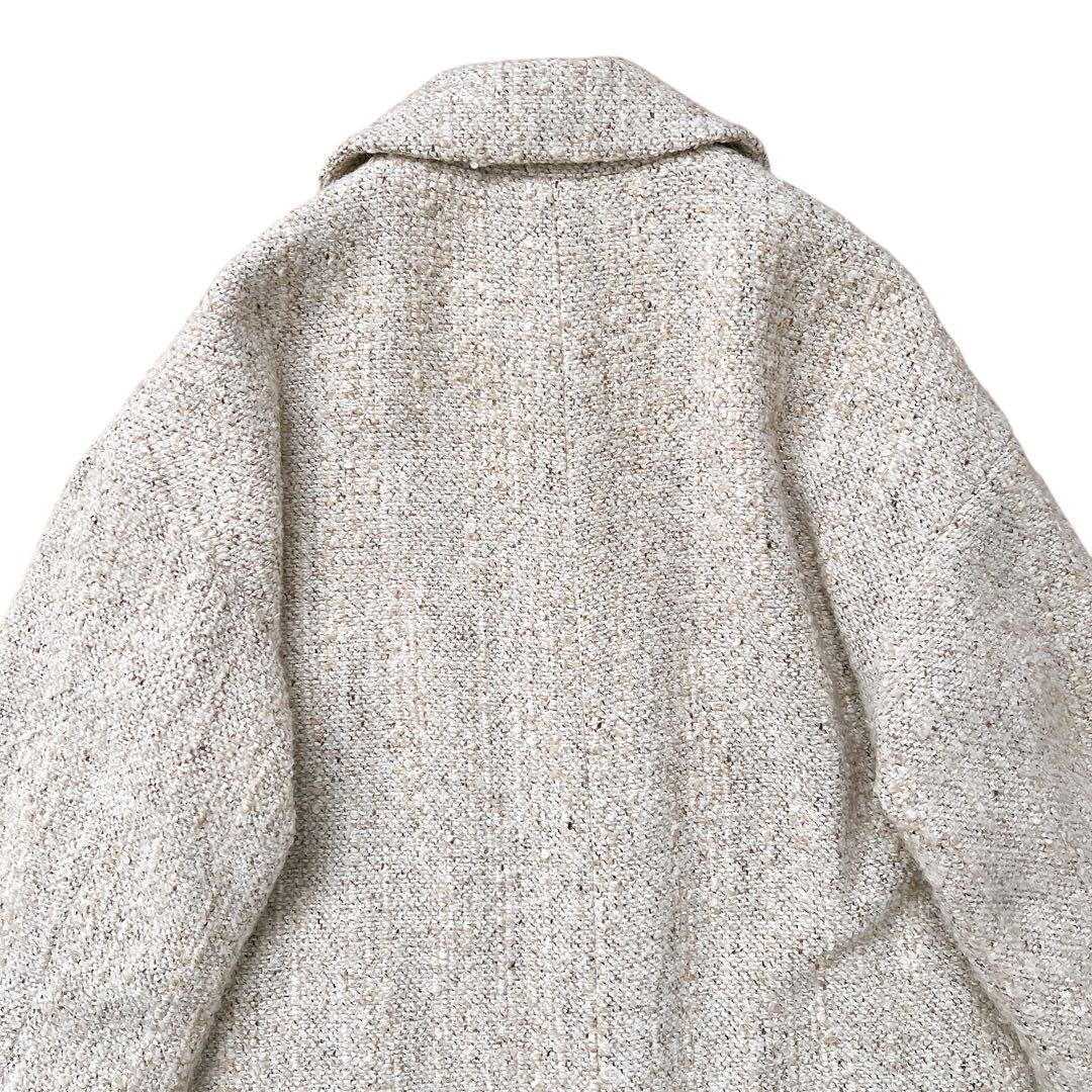 ジャーナルスタンダードレサージュ　ピュアウールブークレコート　ベージュグレー