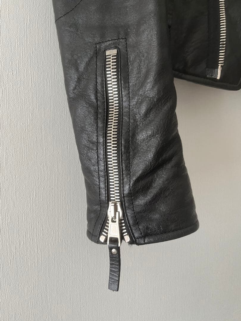 【状態良】バレンシアガライダースレザージャケット