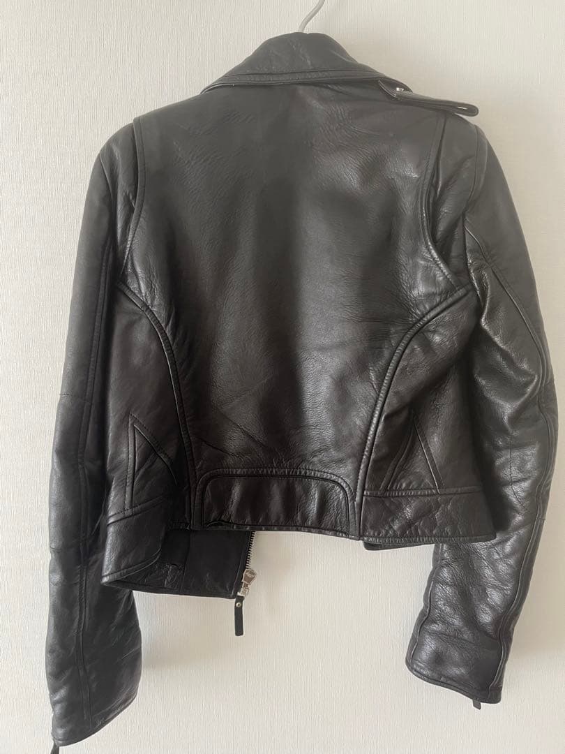 【状態良】バレンシアガライダースレザージャケット