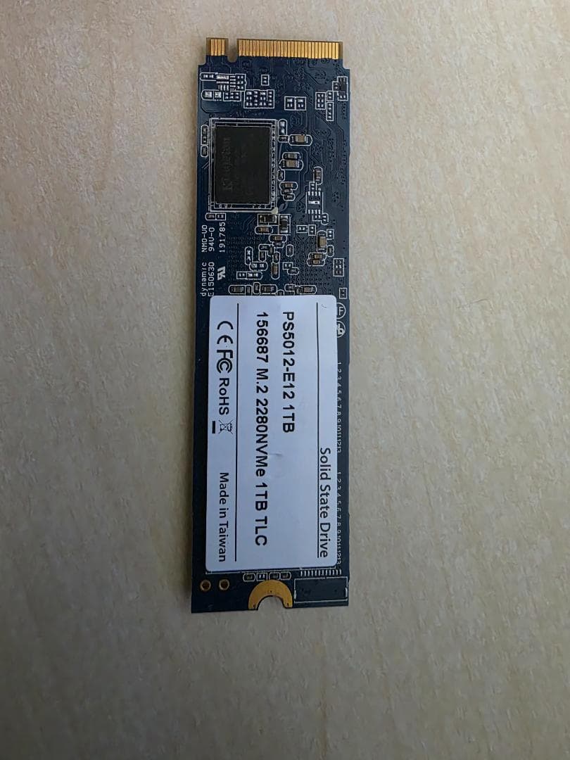 K*k様 M.2 2280 NVMe SSD 1TB