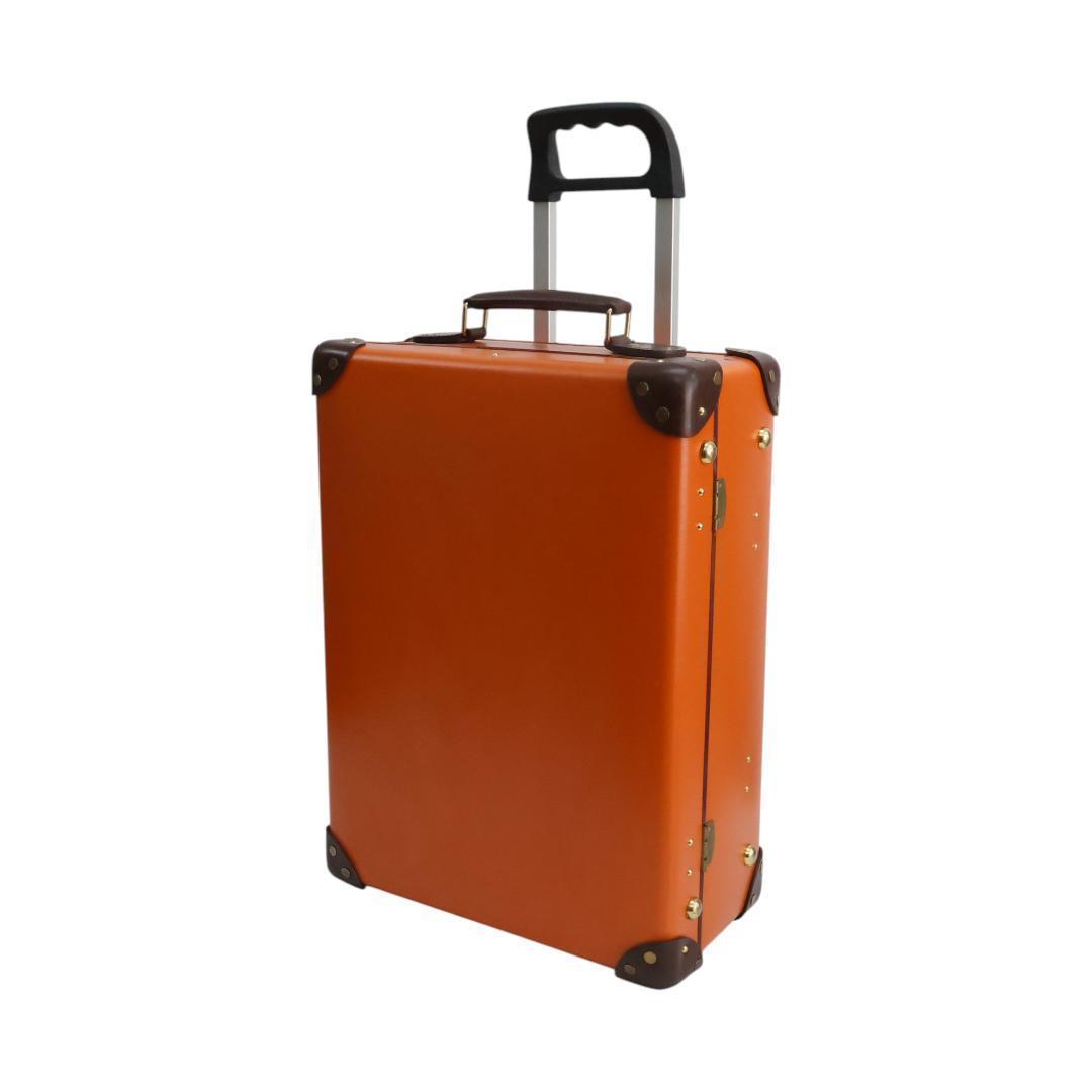 美品 グローブトロッター センテナリー キャリー 2輪 スーツケース オレンジ