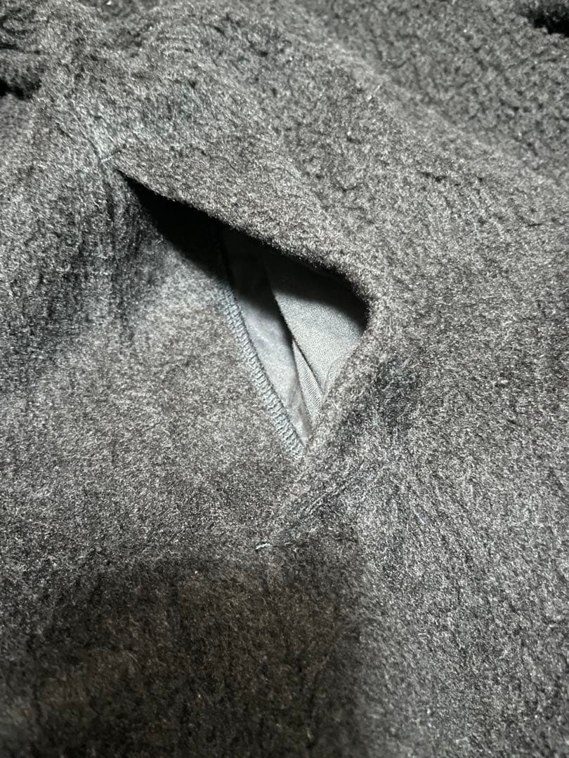 値下げ中SANDINISTA シャギーニットカーディガンBLACK