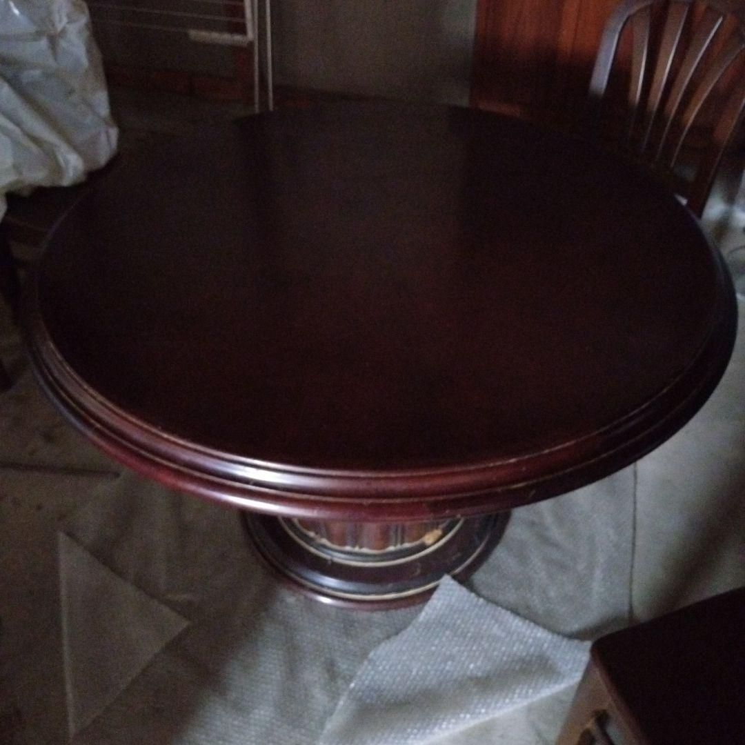 ダイニングテーブル　ブラウン　高級家具