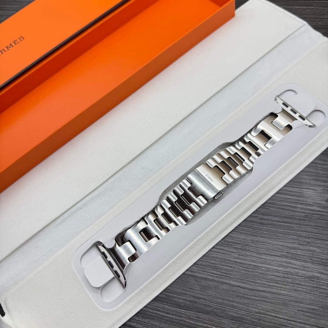 2793 Apple Watch エルメス　グランH 46㎜ Mサイズ　バンド