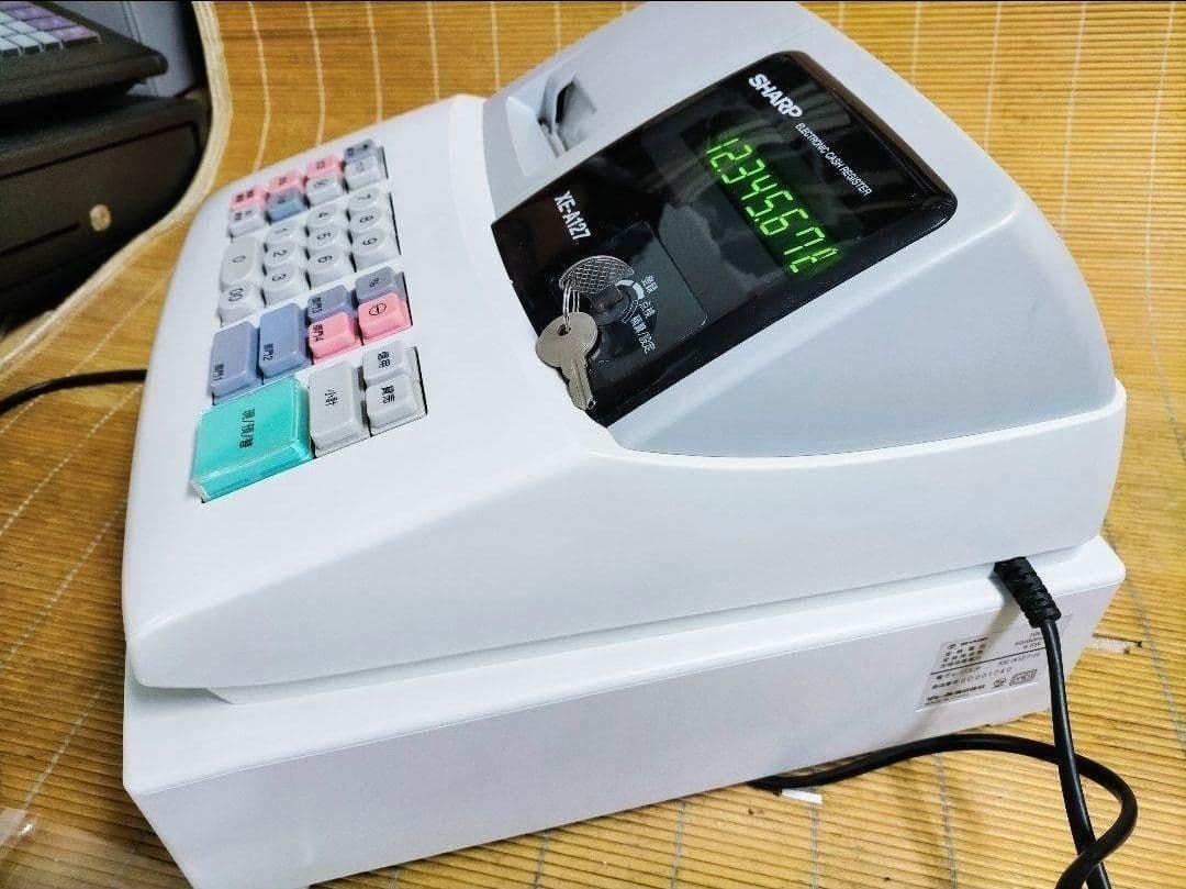 シャープレジスター　XE-A127　簡単便利特殊　送料込　122203