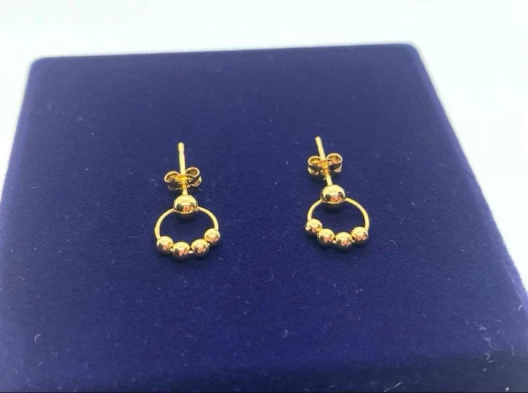 【Ｋ１８】ピアス　ジュエリーツツミ　１８金　ゴールド　アクセサリー