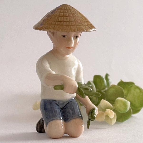 2002年 ミレニアム フィギュリン フレデリック 笹 ロイヤルコペンハーゲン