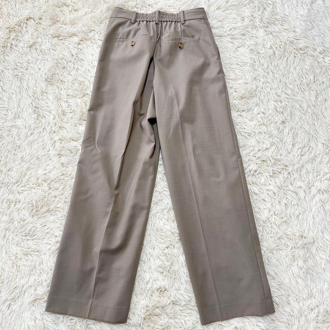 グリーンレーベルリラクシング カチリラ パンツスーツ ベージュ 36