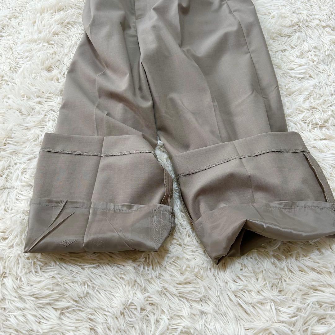 グリーンレーベルリラクシング カチリラ パンツスーツ ベージュ 36