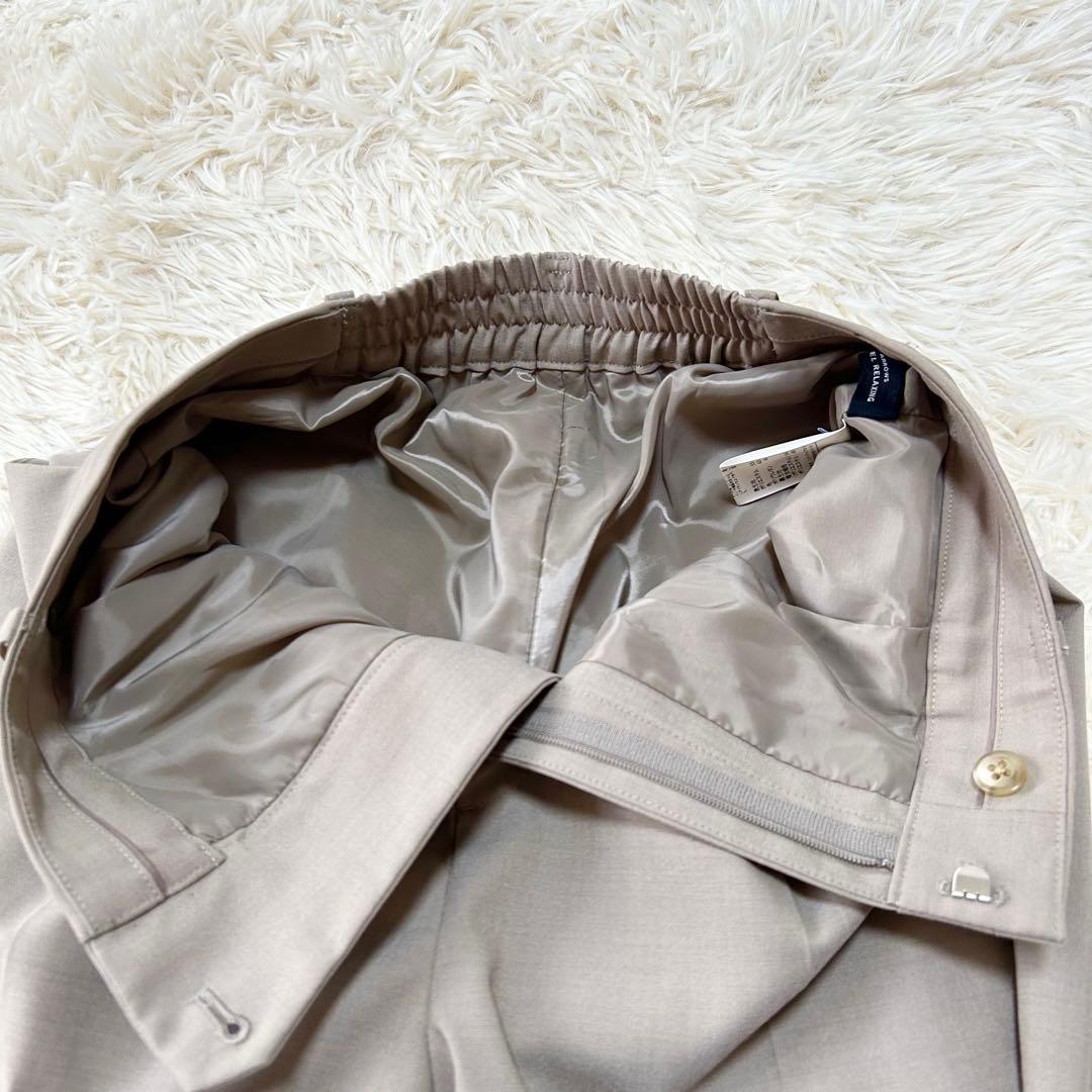 グリーンレーベルリラクシング カチリラ パンツスーツ ベージュ 36