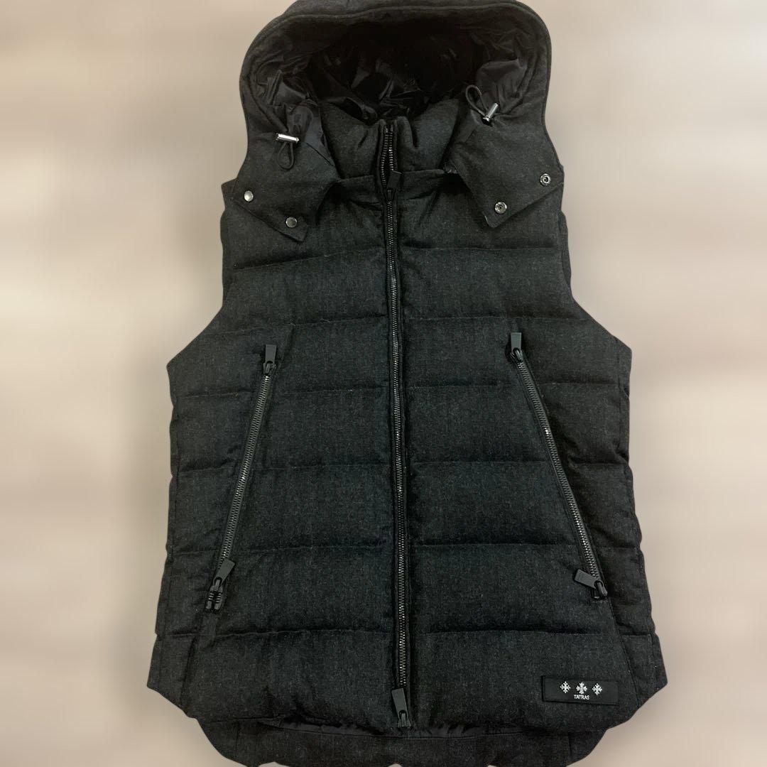 タトラスダウンベスト01 グレー