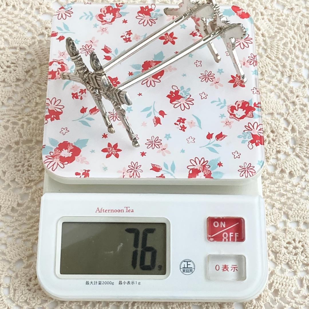 レア⭐️Christofle クリストフル ナイフレスト ２本 トーチ　矢筒