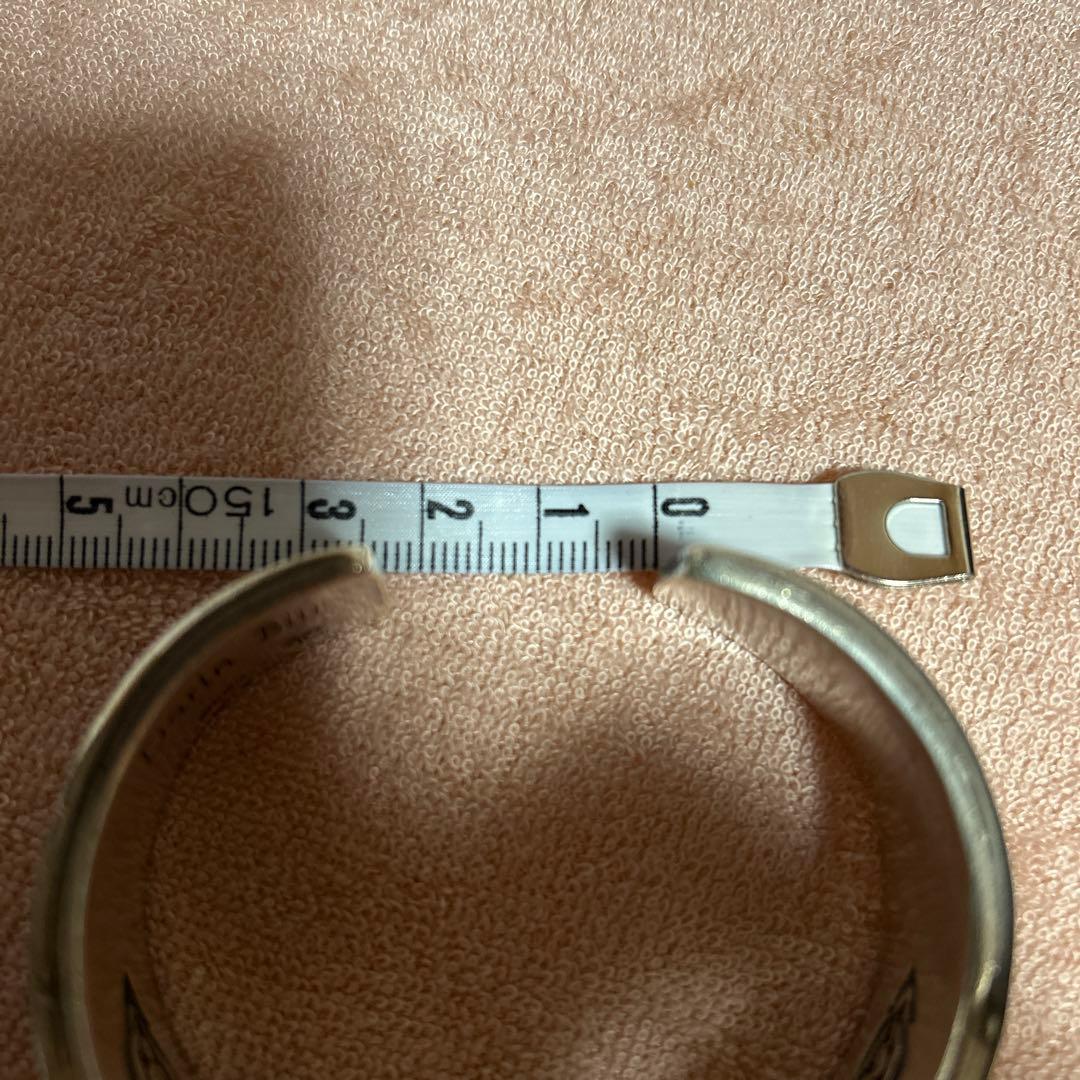 Darin Bill作　インディアンジュエリー　バングル　ナバホ族　古着