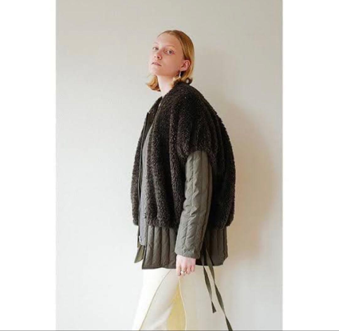 【最終価格】CLANE ボアベスト ダウンジャケット サイズ2