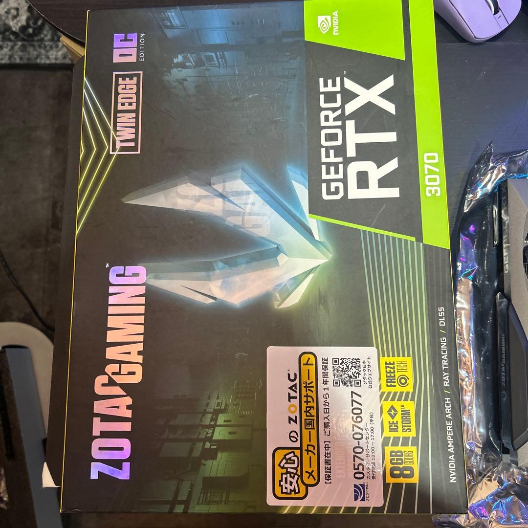 グラフィックボード・グラボ・ビデオカード ZOTAC GAMING GeForce RTX3070 8GB