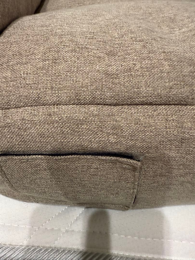 MANACARE リクライニング座椅子 ブラウン　ポケットコイル