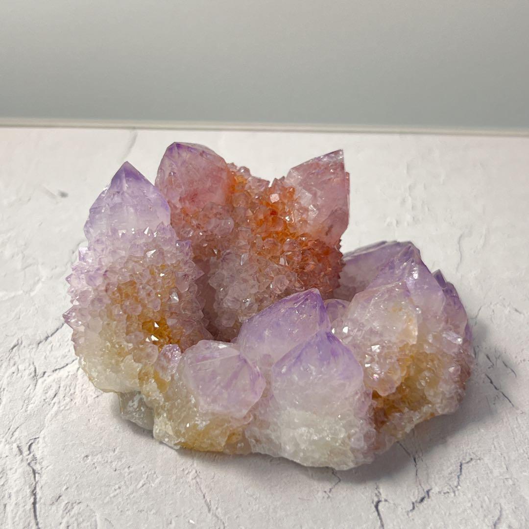 天然石 ハイクオリティ カクタスアメジストクラスター