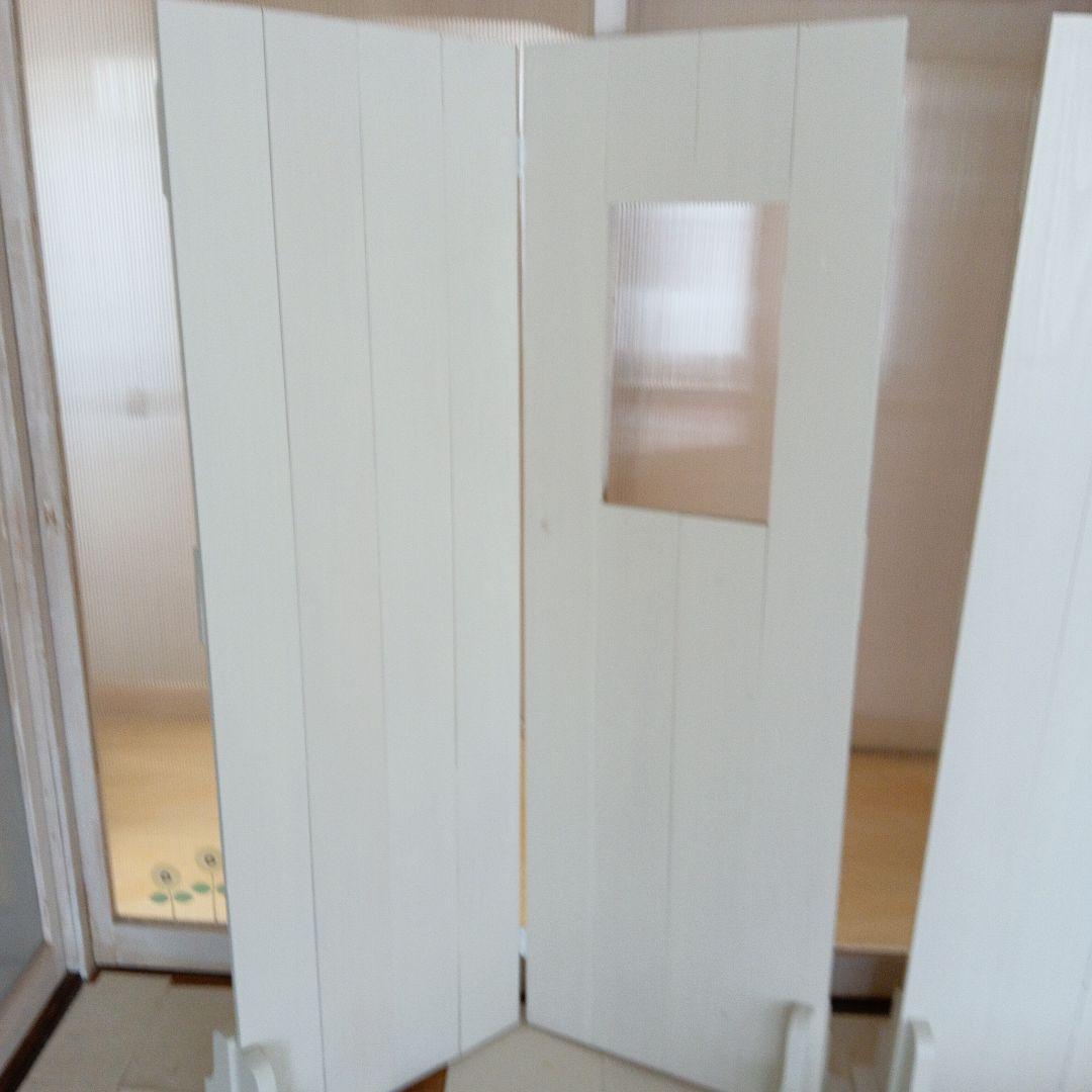 カントリー家具　パーテーション　　衝立　間仕切り　３点セット　未使用