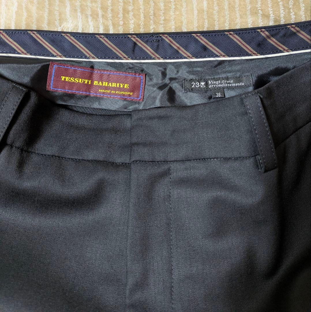 ２３区ブラックスーツ ジャケット・パンツ・スカートセット38