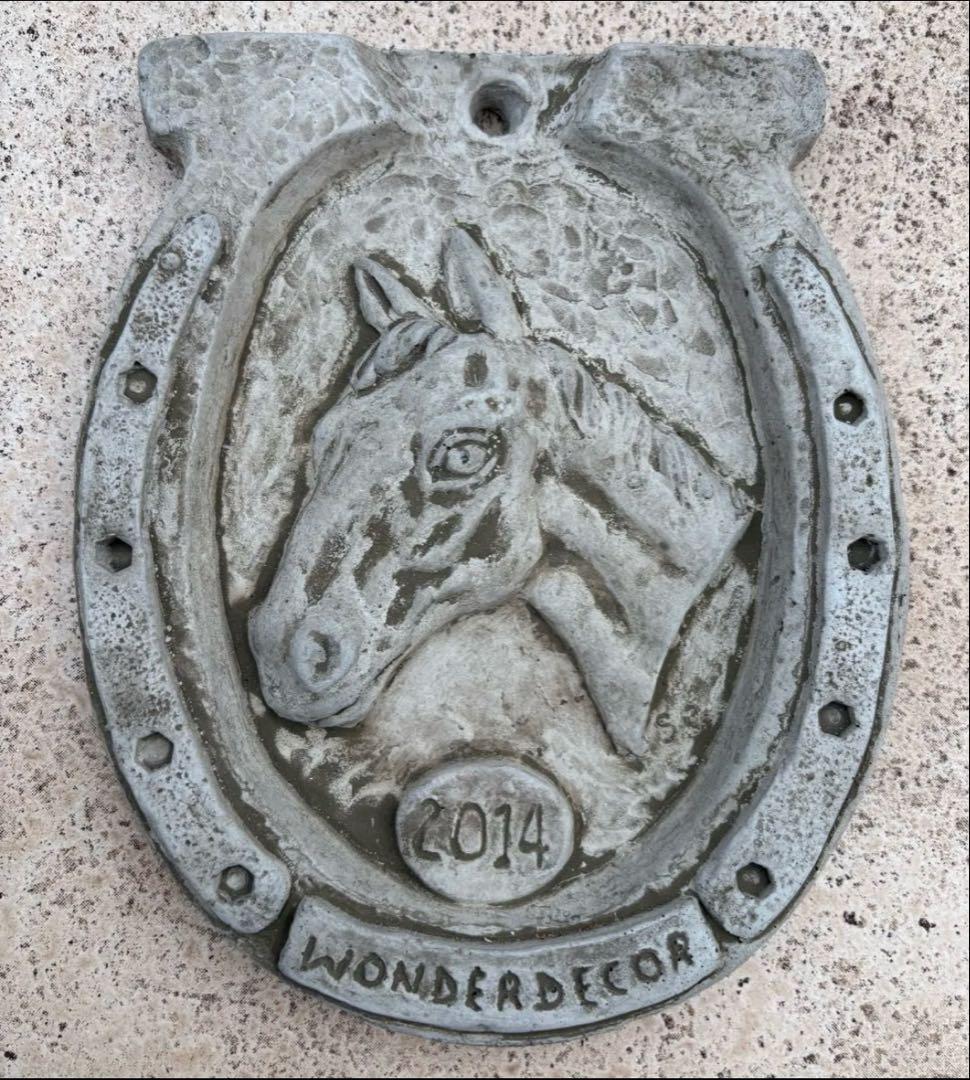 ワンダーデコール イヤープレート2014 馬　現品限り