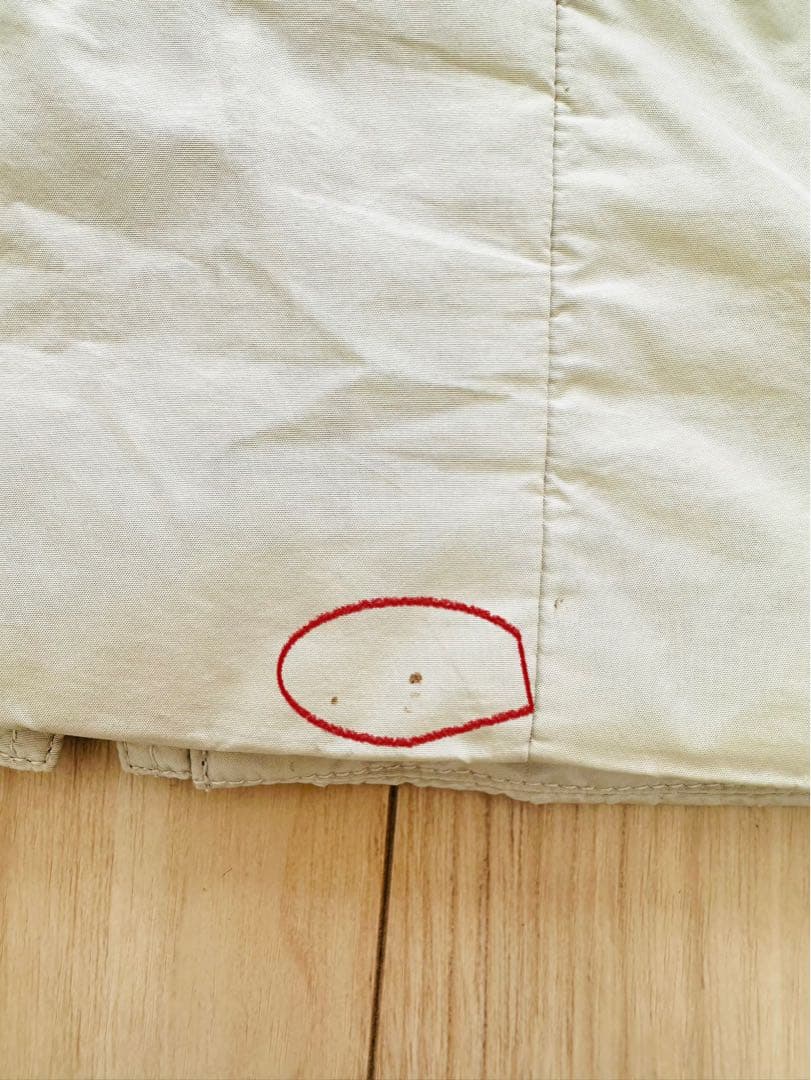 エスマックスマーラ‘SMaxMara☆フード付軽量ダウンロングベスト38ジレ薄手