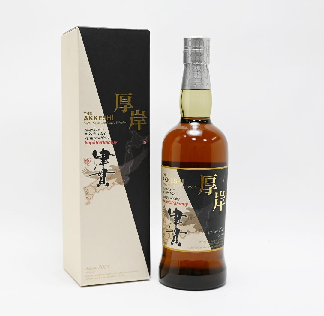 厚岸×津貫 カムイウイスキー カパッチリカムイ 2024 47% 700ml