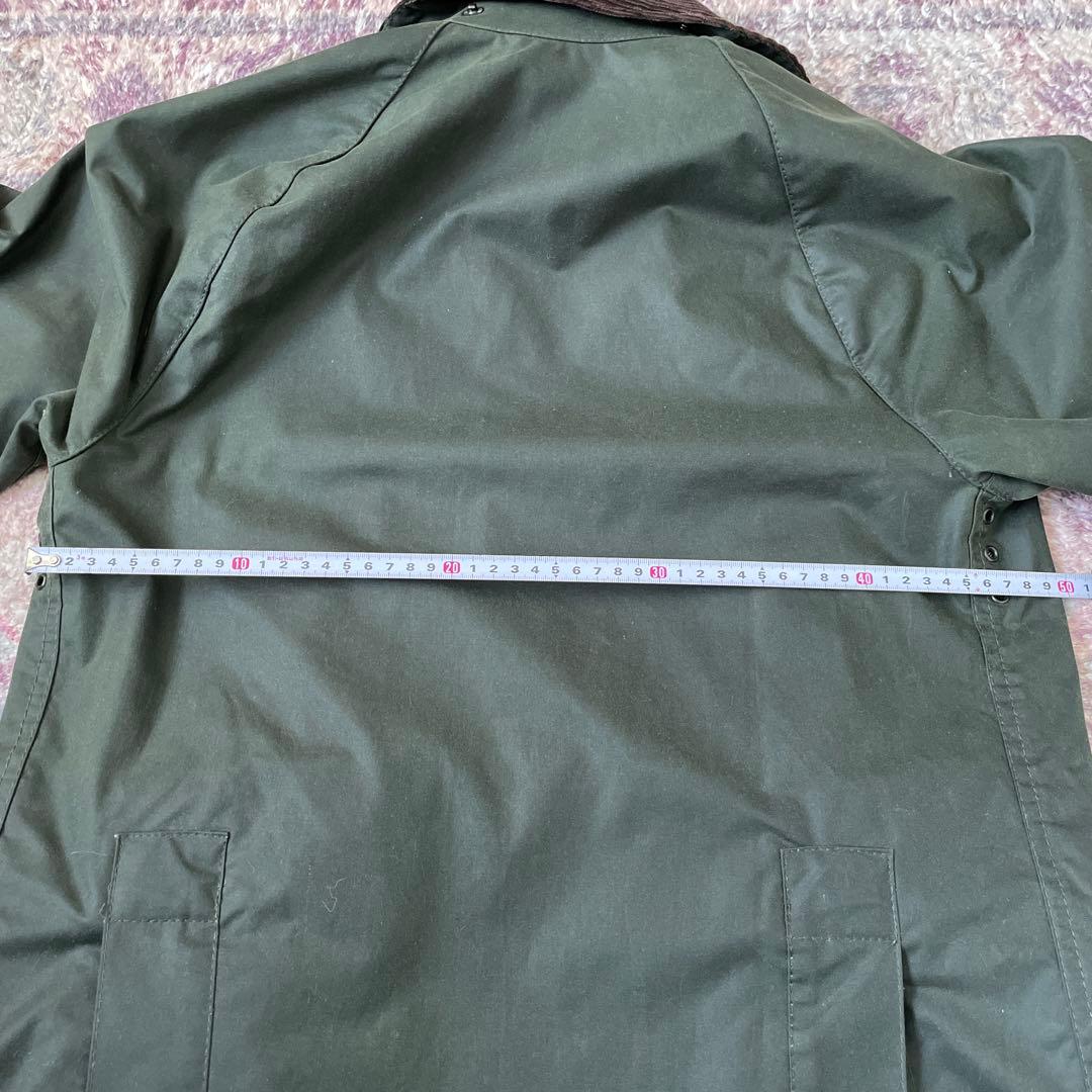Barbour ビデイル オイルドジャケットセージ　ピンバッジ付き