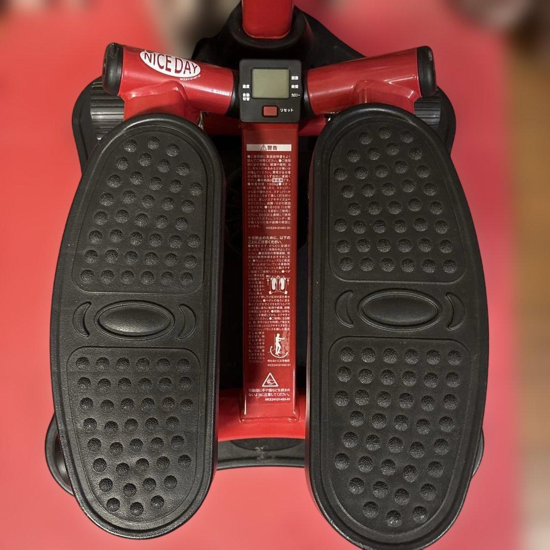 m*u様 NICE DAY エクササイズマシン レッド