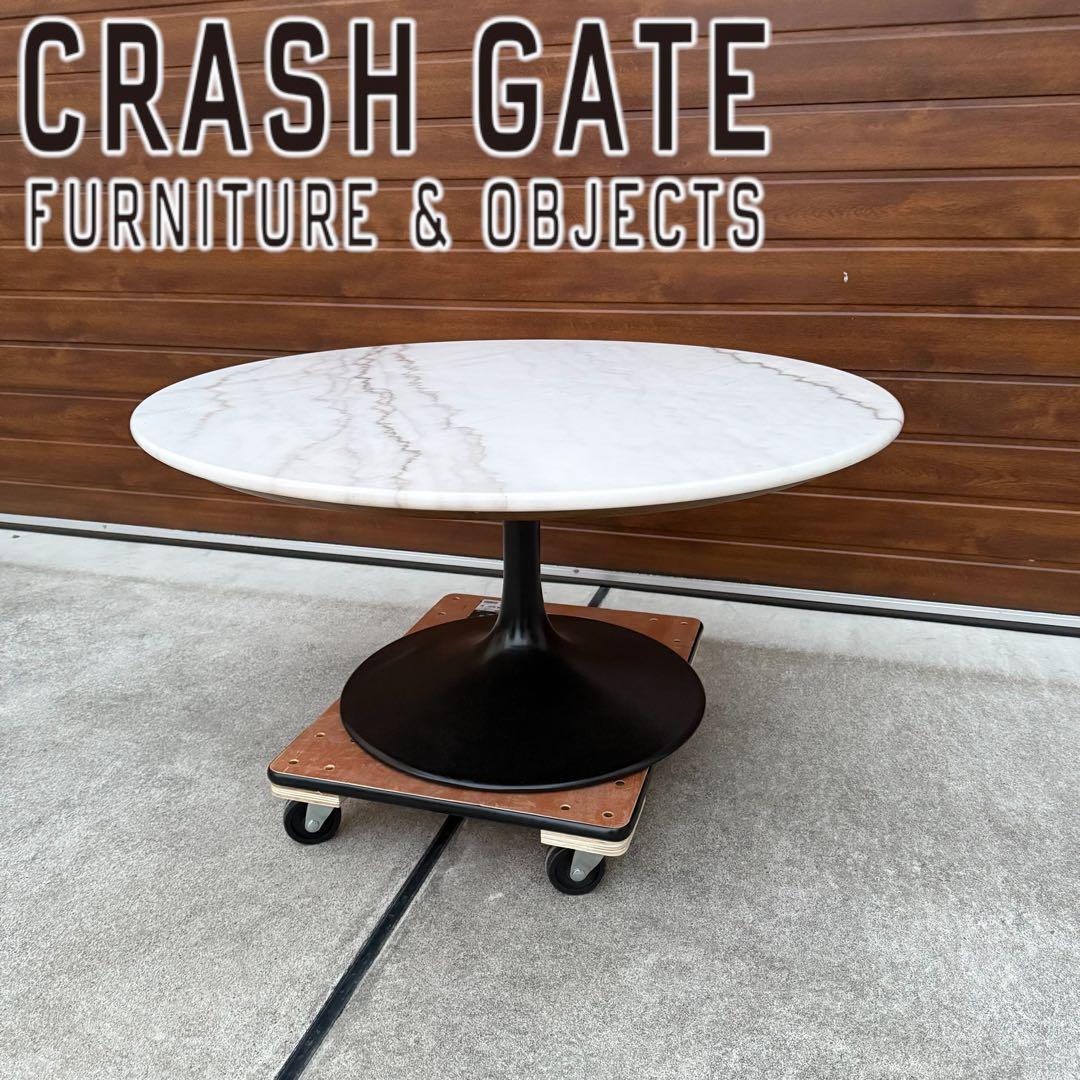 美品 廃盤 CRASH GATE クラッシュゲート コーヒーテーブル 大理石